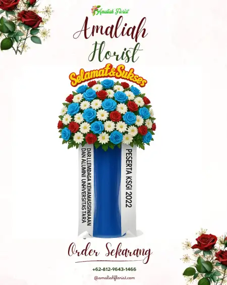 Standing Flowers Gedung Serbaguna Merak